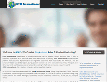 Tablet Screenshot of gtecintl.com